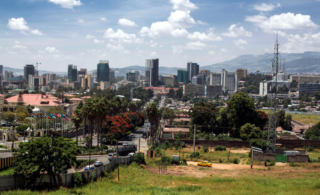 Stadtansicht von Addis Abeba, Hauptstadt von Aethiopien, 12.10.2015. Copyright: Thomas Imo/ photothek.net  [Tel. +493028097440 - www.photothek.net - Jegliche Verwendung nur gegen Honorar und Beleg. Urheber-/Agenturvermerk wird nach Paragraph13 UrhG ausdruecklich verlangt! Es gelten ausschliesslich unsere AGB.]